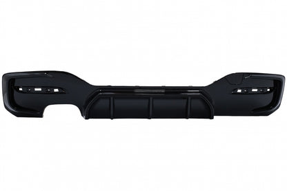 Rear Bumper Diffuser Left Double Outlet M Sport Design Piano Black for BMW 1 Series F20 F21 LCI Hatchback (2015–2019)