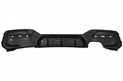 Rear Bumper Diffuser Left Double Outlet M Sport Design Piano Black for BMW 1 Series F20 F21 LCI Hatchback (2015–2019)