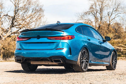 Rear Bumper Diffuser M235i Design with Chrome Exhaust Tips for BMW 2 Series F44 Gran Coupé (2020–Up)