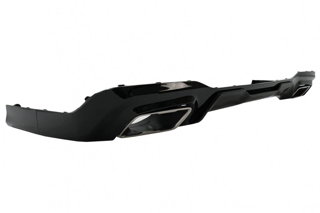 Rear Bumper Diffuser M235i Design with Chrome Exhaust Tips for BMW 2 Series F44 Gran Coupé (2020–Up)