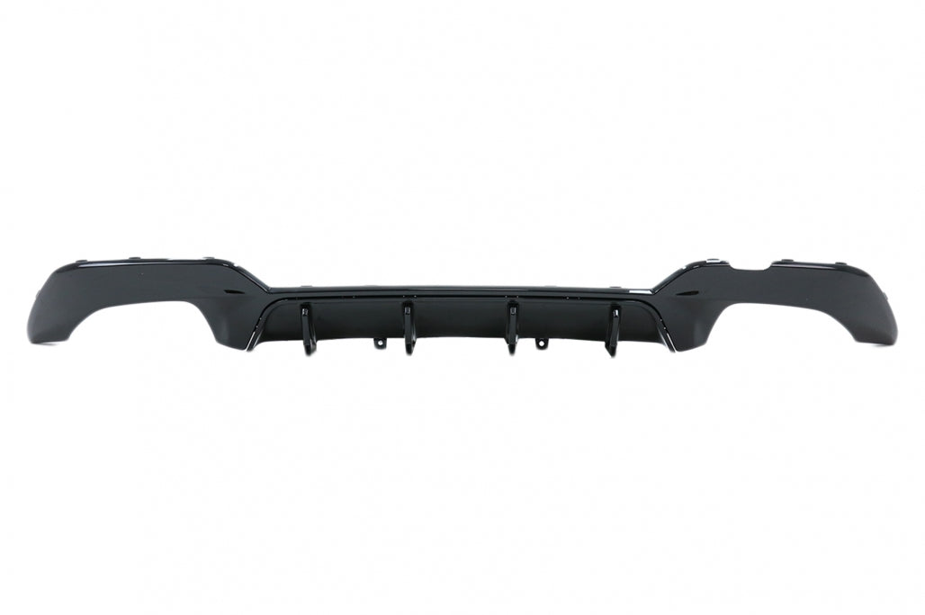 Rear Bumper Diffuser M340i M Look Piano Black for BMW 3 Series G20 G21 G28 (2019–Up)