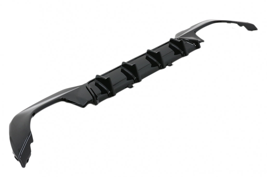 Rear Bumper Diffuser M340i M Look Piano Black for BMW 3 Series G20 G21 G28 (2019–Up)