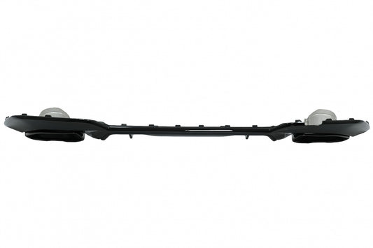 Rear Bumper Diffuser M340i M Look with Exhaust Tips Black for BMW 3 Series G20 G21 G28 (2018–Up)