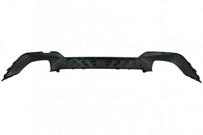 Rear Bumper Diffuser M340i M Look with Exhaust Tips Black for BMW 3 Series G20 G21 G28 (2018–Up)