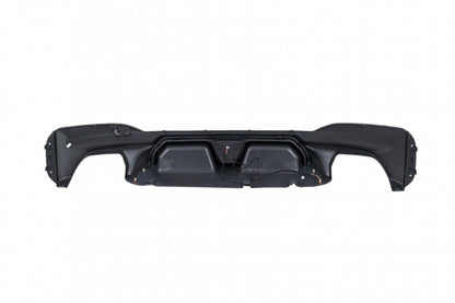 Rear Bumper Diffuser M5 Design with LED Piano Black for BMW 5 Series G30 G31 (2017-2024)