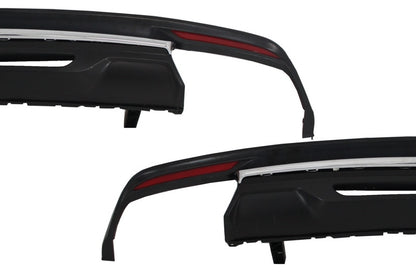 Rear Bumper Diffuser S63 Design for Mercedes S-Class W222 AMG Sport Package (2013–06.2017)
