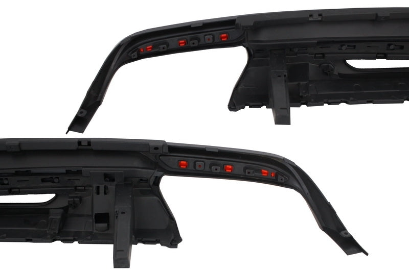 Rear Bumper Diffuser S63 Design for Mercedes S-Class W222 AMG Sport Package (2013–06.2017)