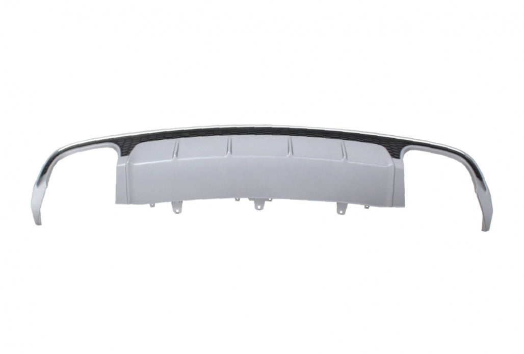 Rear Bumper Diffuser S6 Design for Audi A6 4G Facelift S-Line Limousine / Avant (2015–2018)