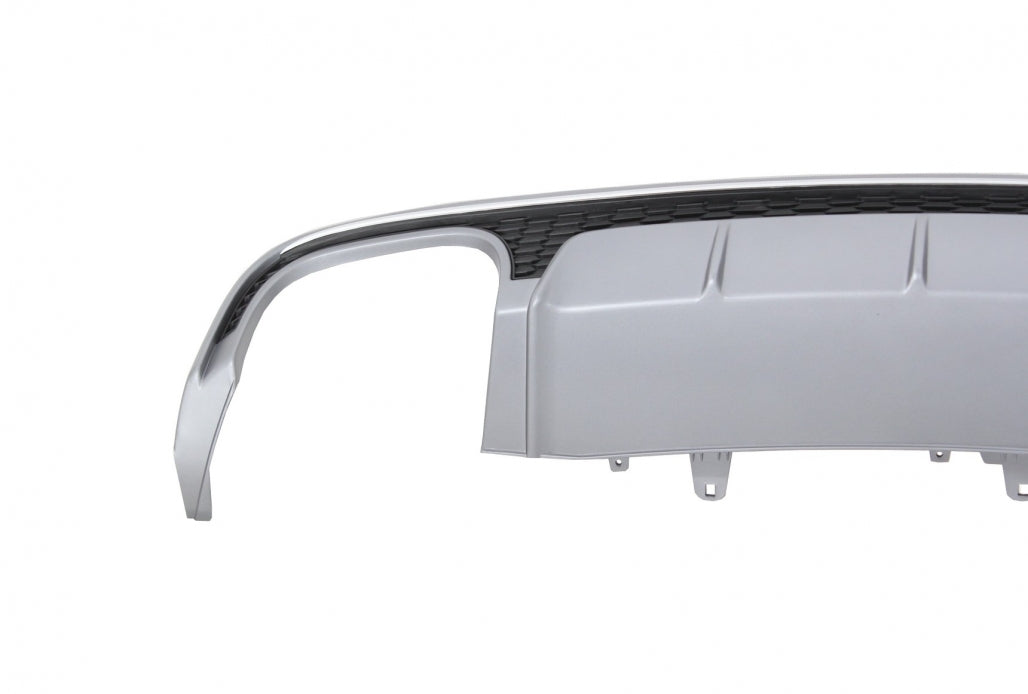 Rear Bumper Diffuser S6 Design for Audi A6 4G Facelift S-Line Limousine / Avant (2015–2018)