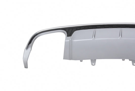 Rear Bumper Diffuser S6 Design for Audi A6 4G Facelift S-Line Limousine / Avant (2015–2018)