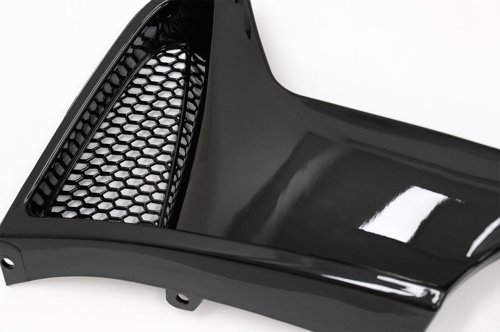 Rear Bumper Diffuser Twin Single Outlet Piano Black for BMW 4 Series F32 F33 F36 (2013–2019) M Design