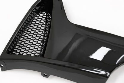 Rear Bumper Diffuser Twin Single Outlet Piano Black for BMW 4 Series F32 F33 F36 (2013–2019) M Design