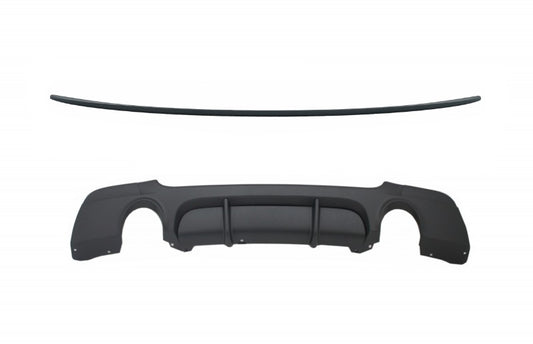 Rear Bumper Diffuser and Trunk Spoiler for BMW 3 Series E92 E93 (2006–2014) M Design