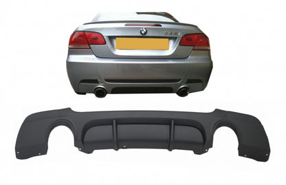 Rear Bumper Diffuser for BMW 3 Series E92 E93 (2006–2014) M Sport Bumper M Performance Design Twin Outlet