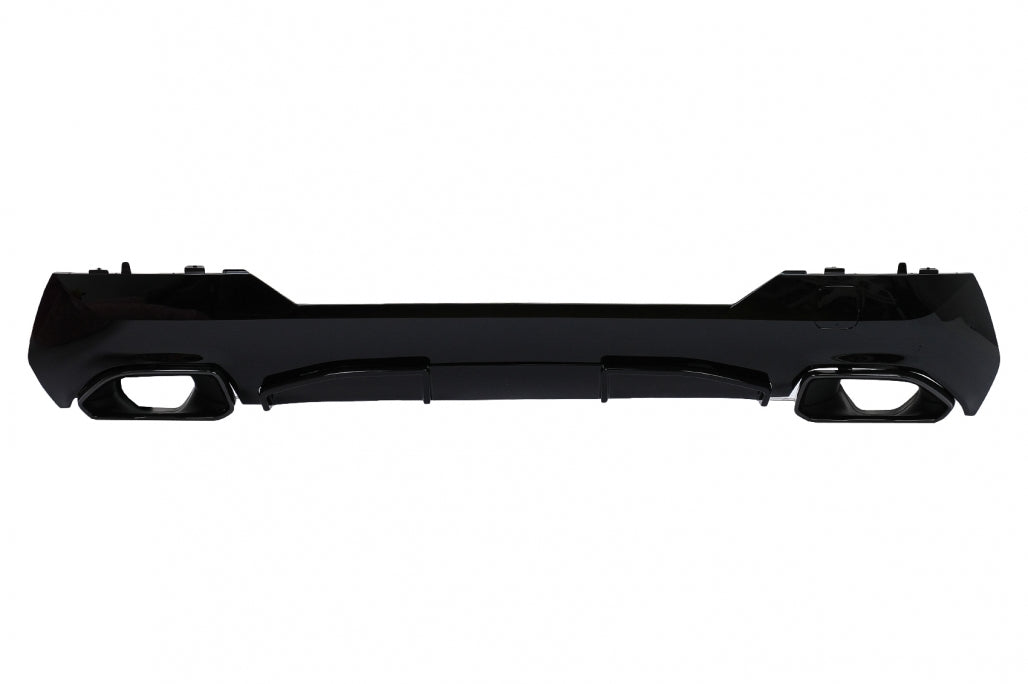 Rear Bumper Diffuser with Black Exhaust Tips M440i Design for BMW 4 Series G22 G23 (2020–Up)