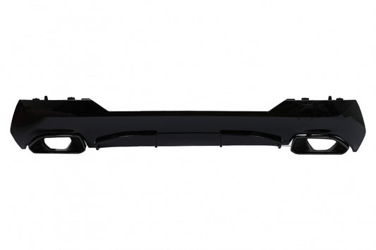 Rear Bumper Diffuser with Black Exhaust Tips M440i Design for BMW 4 Series G22 G23 (2020–Up)
