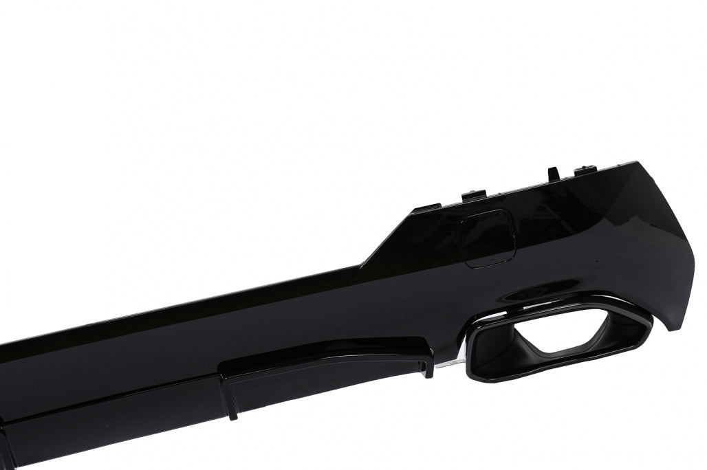 Rear Bumper Diffuser with Black Exhaust Tips M440i Design for BMW 4 Series G22 G23 (2020–Up)