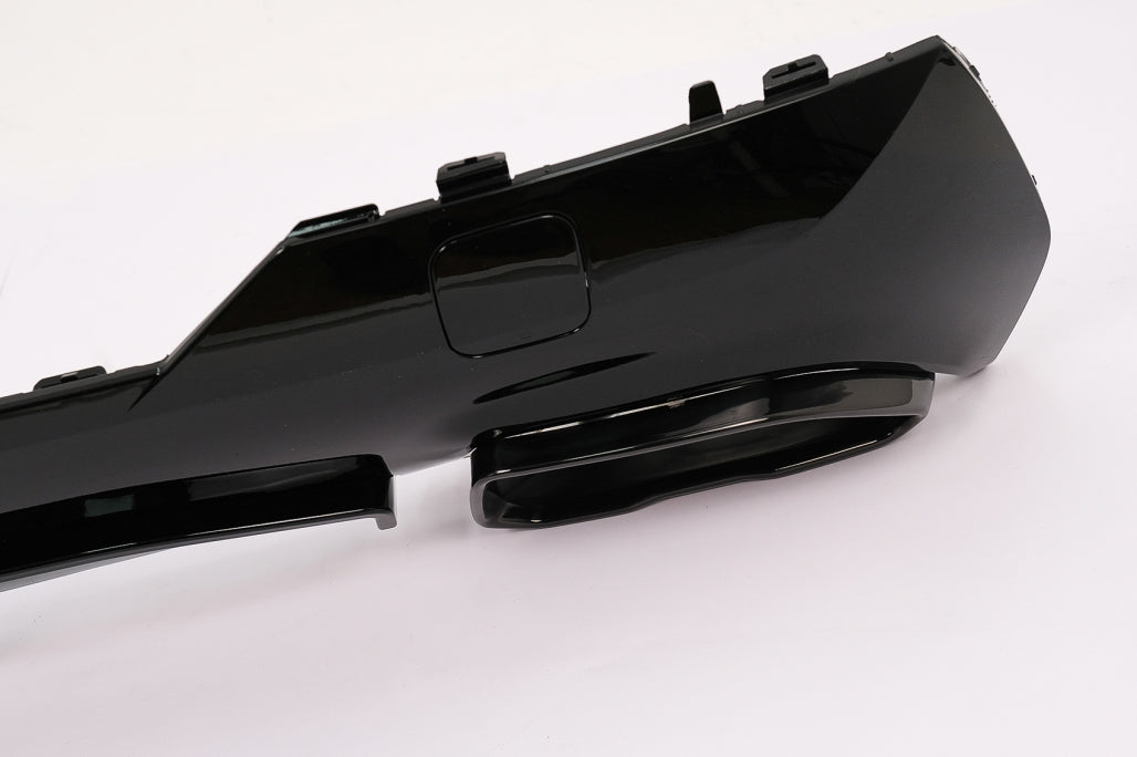 Rear Bumper Diffuser with Black Exhaust Tips M440i Design for BMW 4 Series G22 G23 (2020–Up)