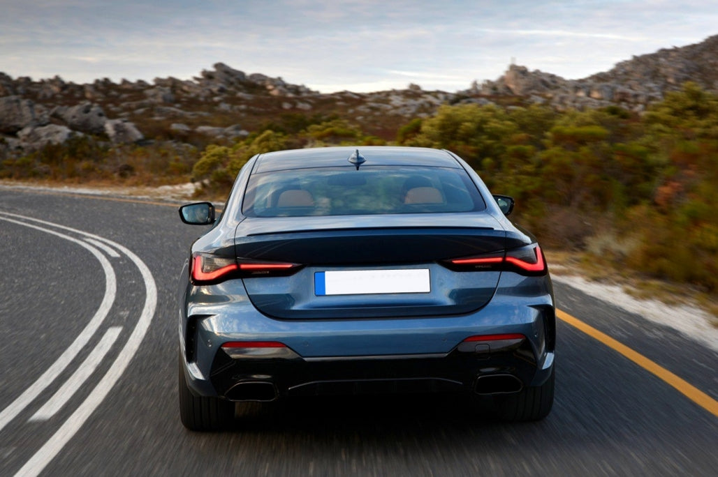 Rear Bumper Diffuser with Black Exhaust Tips M440i Design for BMW 4 Series G22 G23 (2020–Up)