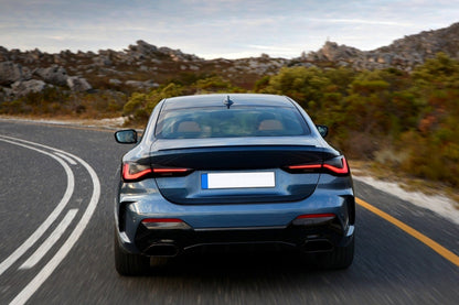Rear Bumper Diffuser with Black Exhaust Tips M440i Design for BMW 4 Series G22 G23 (2020–Up)