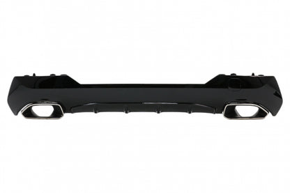 Rear Bumper Diffuser with Chrome Exhaust Tips M440i Design for BMW 4 Series G22 G23 (2020–Up)
