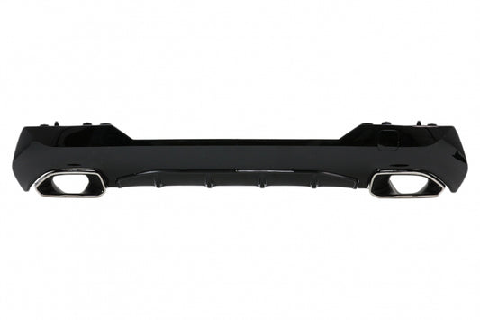 Rear Bumper Diffuser with Chrome Exhaust Tips M440i Design for BMW 4 Series G22 G23 (2020–Up)