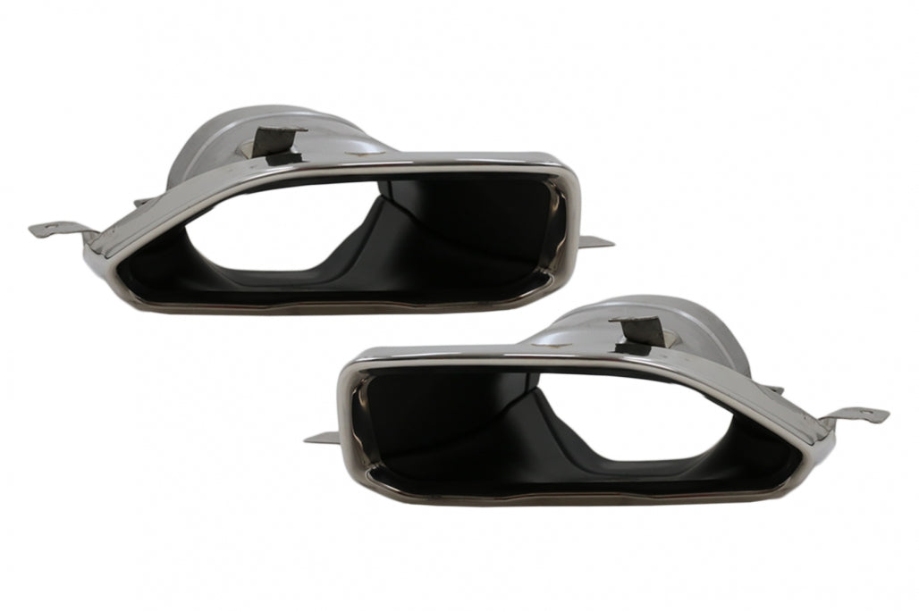 Rear Bumper Diffuser with Chrome Exhaust Tips M440i Design for BMW 4 Series G22 G23 (2020–Up)