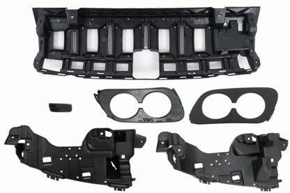 Rear Bumper Diffuser with Exhaust Tips C43 Night Package Design for Mercedes C-Class W205 S205 AMG Line (2014–2020)