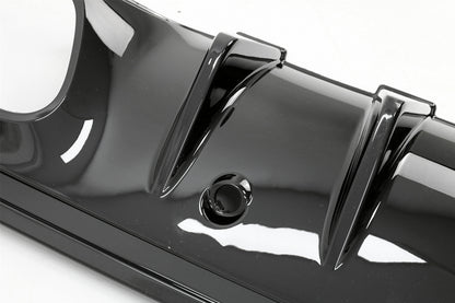 Rear Bumper Diffuser with Exhaust Tips C43 Night Package Design for Mercedes C-Class W205 S205 AMG Line (2014–2020)