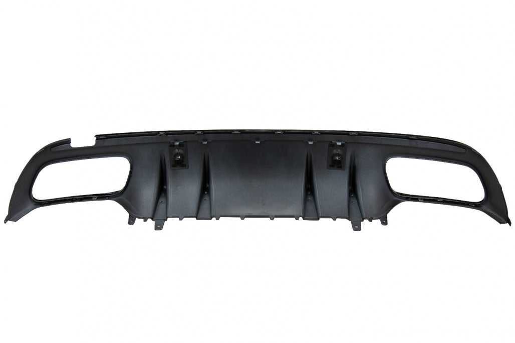 Rear Bumper Diffuser with Exhaust Tips C63S Design for Mercedes C-Class W205 S205 AMG Line (2014–2020)