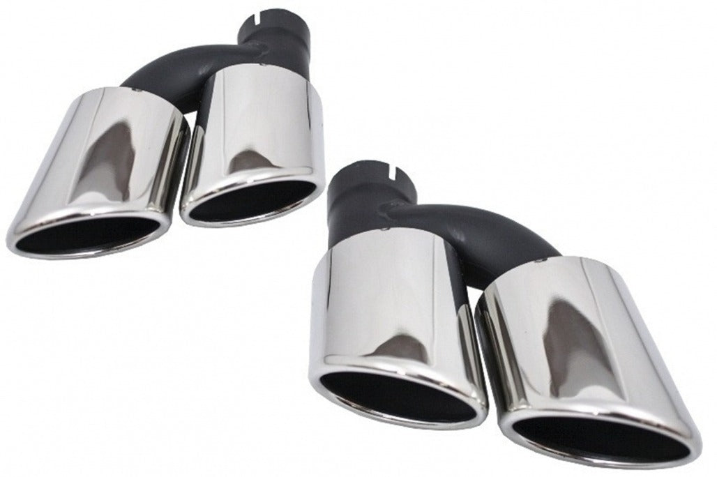 Rear Bumper Diffuser with Exhaust Tips S3 Design for Audi A3 8V Facelift S-Line Sedan & Convertible (2016–2019)