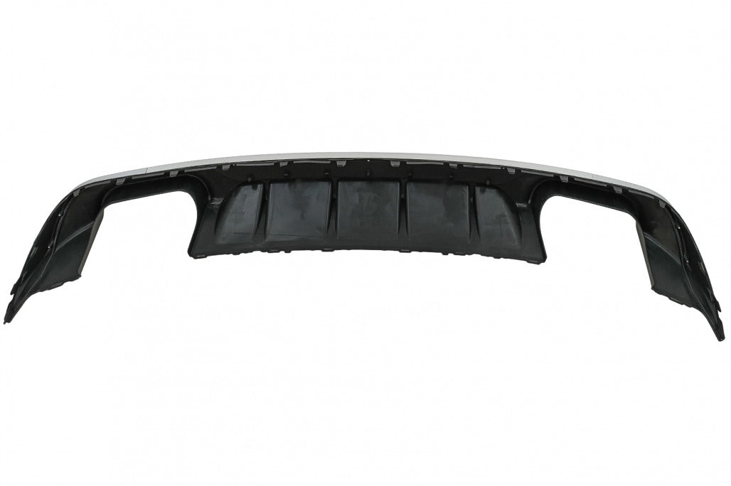 Rear Bumper Diffuser with Exhaust Tips S3 Design for Audi A3 8V Facelift Standard Sedan & Convertible (2016–2019)