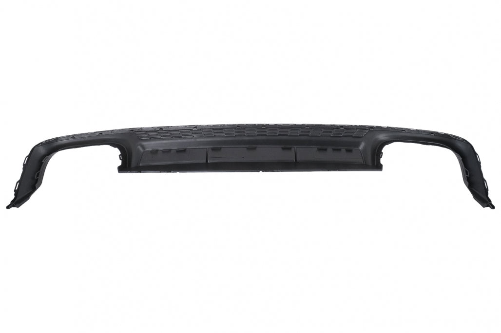 Rear Bumper Diffuser with Exhaust Tips S6 Design Black for Audi A6 C8 4K Avant  Sedan S-Line (2018–2022)
