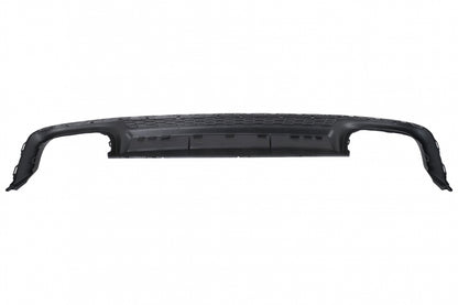 Rear Bumper Diffuser with Exhaust Tips S6 Design Black for Audi A6 C8 4K Avant  Sedan S-Line (2018–2022)