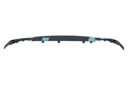 Rear Bumper Diffuser with Exhaust Tips S6 Design Piano Black for Audi A6 C8 4K (2018–Up)