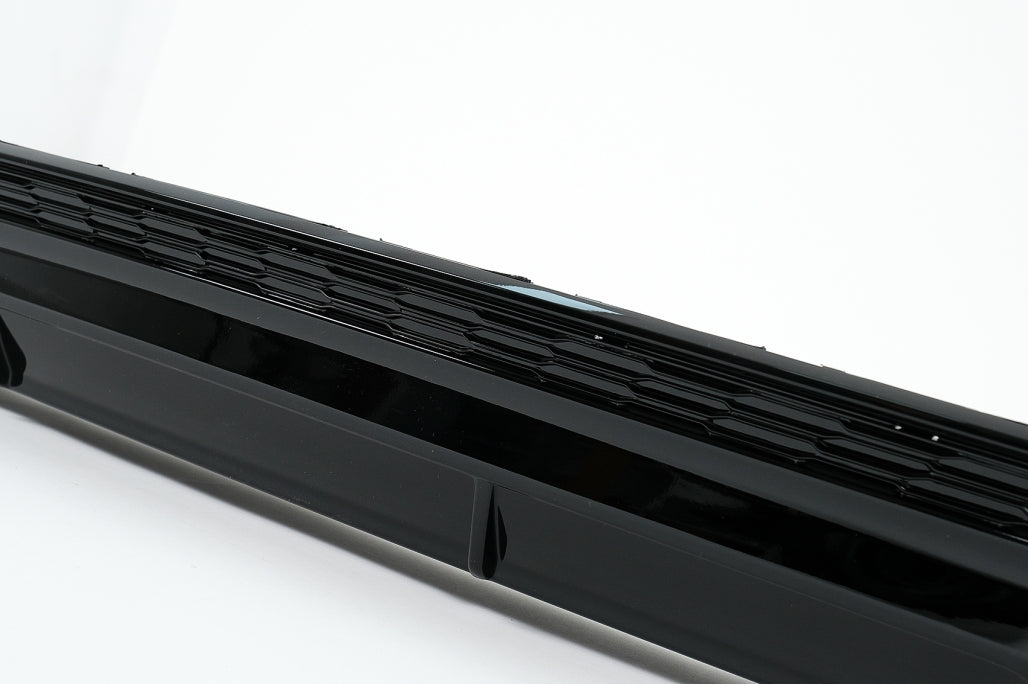 Rear Bumper Diffuser with Exhaust Tips S6 Design Piano Black for Audi A6 C8 4K (2018–Up)