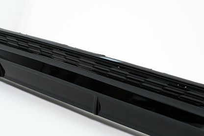 Rear Bumper Diffuser with Exhaust Tips S6 Design Piano Black for Audi A6 C8 4K (2018–Up)