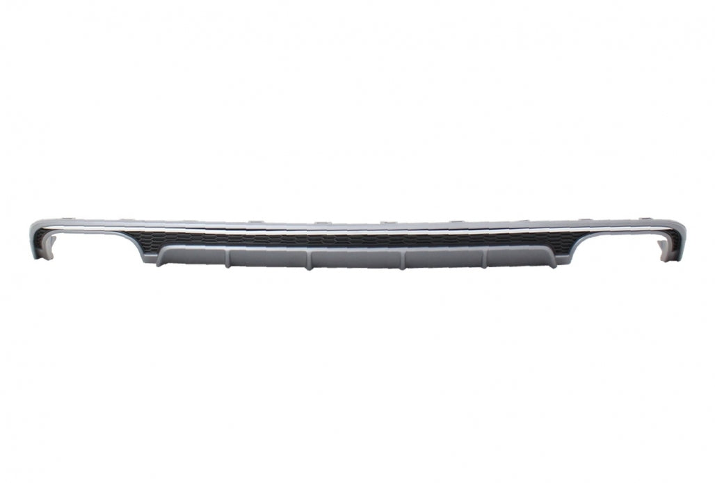 Rear Bumper Diffuser with Exhaust Tips S6 Design for Audi A6 4G Facelift Sedan / Avant (2015–2018)