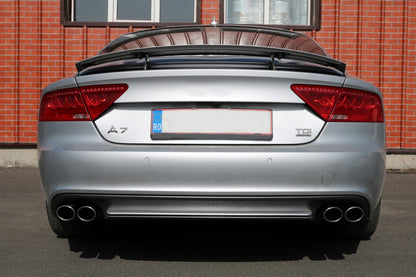 Rear Bumper Diffuser with Exhaust Tips S7 Design for Audi A7 4G (2010–2014)