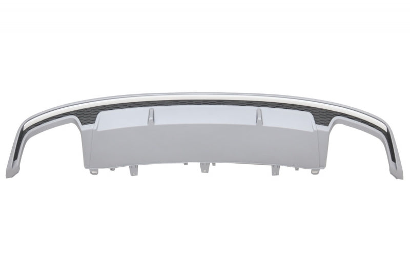 Rear Bumper Diffuser with Exhaust Tips S7 Design for Audi A7 4G (Standard Bumper)