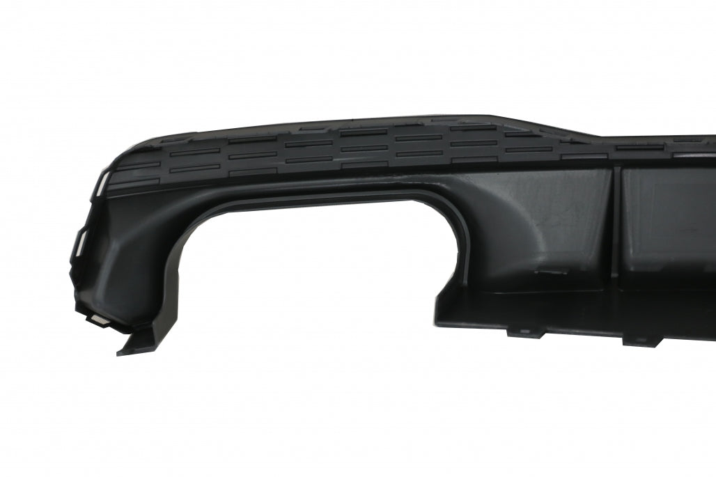 Rear Bumper Diffuser with Exhaust Tips S7 RS7 Design for Audi A7 4K8 S-Line (2018–Up)