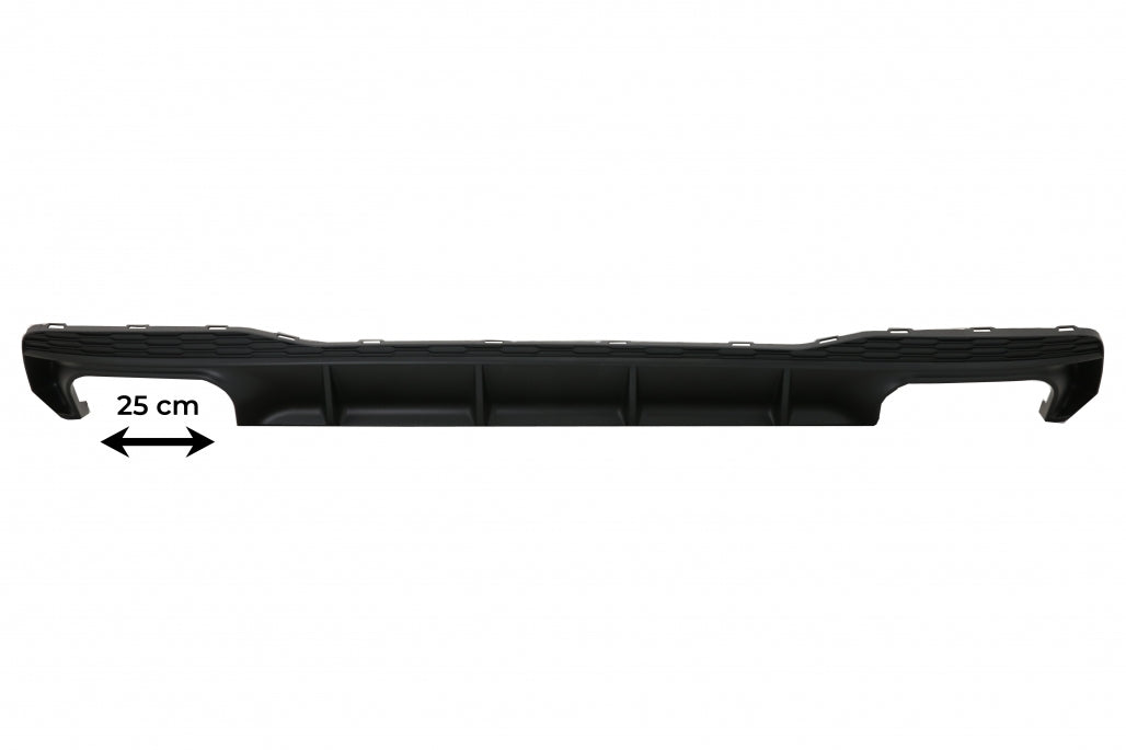 Rear Bumper Diffuser with Exhaust Tips S7 RS7 Design for Audi A7 4K8 S-Line (2018–Up)