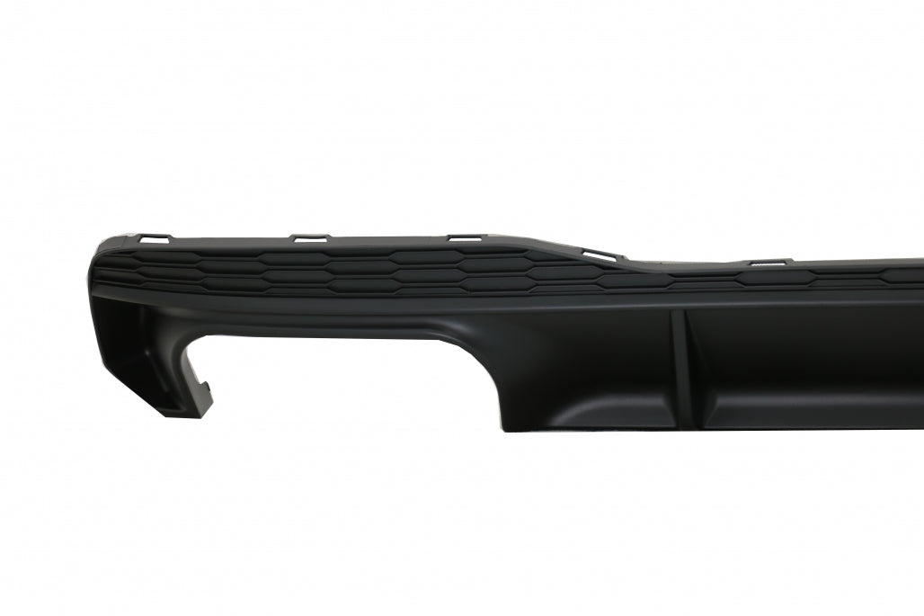Rear Bumper Diffuser with Exhaust Tips S7 RS7 Design for Audi A7 4K8 S-Line (2018–Up)