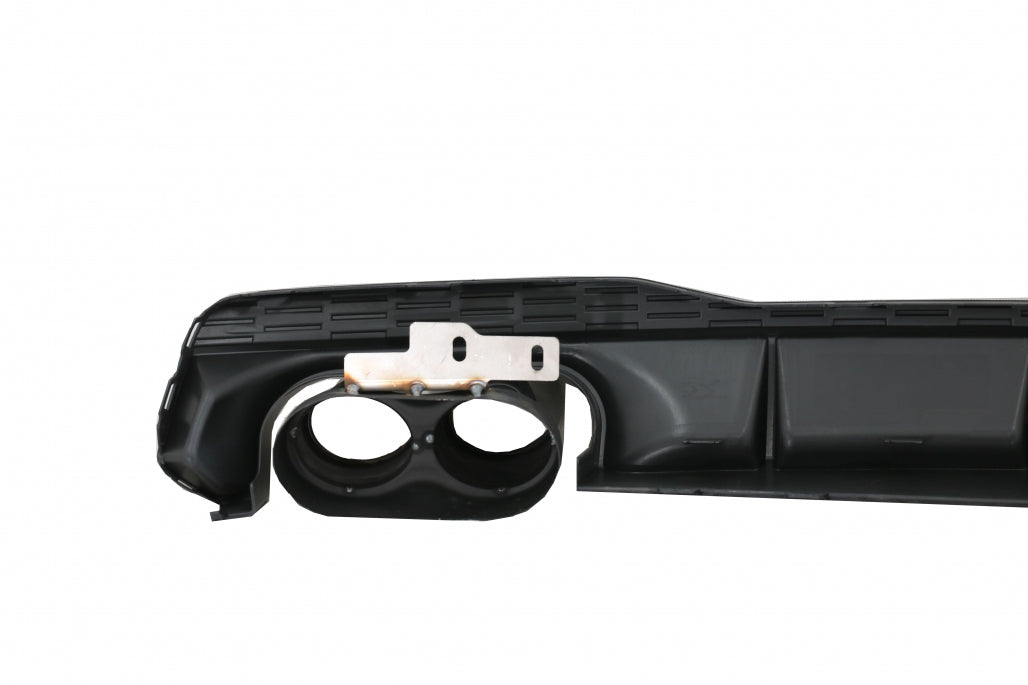 Rear Bumper Diffuser with Exhaust Tips S7 RS7 Design for Audi A7 4K8 S-Line (2018–Up)