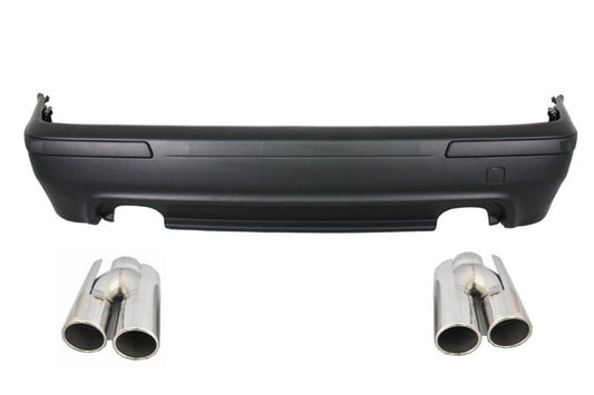 Rear Bumper Double Outlet M5 Design with Exhaust Muffler Tips ACS Design for BMW 5 Series E39 (1995–2003)