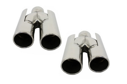 Rear Bumper Double Outlet M5 Design with Exhaust Muffler Tips ACS Design for BMW 5 Series E39 (1995–2003)
