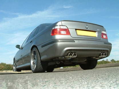 Rear Bumper Double Outlet M5 Design with PDC for BMW 5 Series E39 (1995–2003)