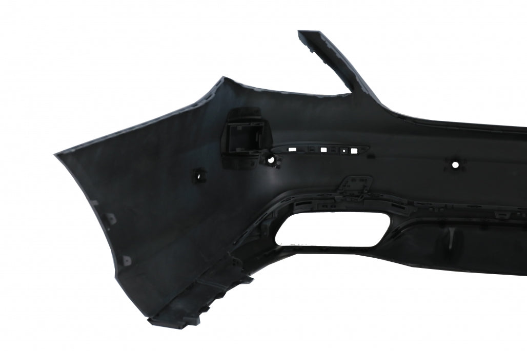 Rear Bumper E63 Design Black Edition for Mercedes E-Class W213 Sedan (2016–2019)