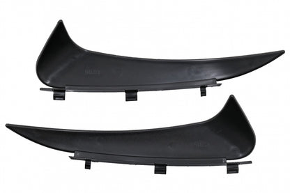 Rear Bumper Flaps Piano Black for Mercedes C-Class C205 A205 (2015–2019)