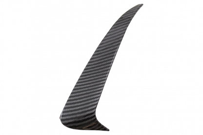 Rear Bumper Flaps Side Fins Carbon Film for Mercedes C-Class W205 Sedan AMG Line (2014–2020)